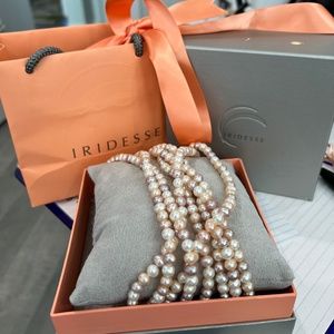 Iridesse (founded by Tiffany & Co.) Pearl Opera Length Necklace